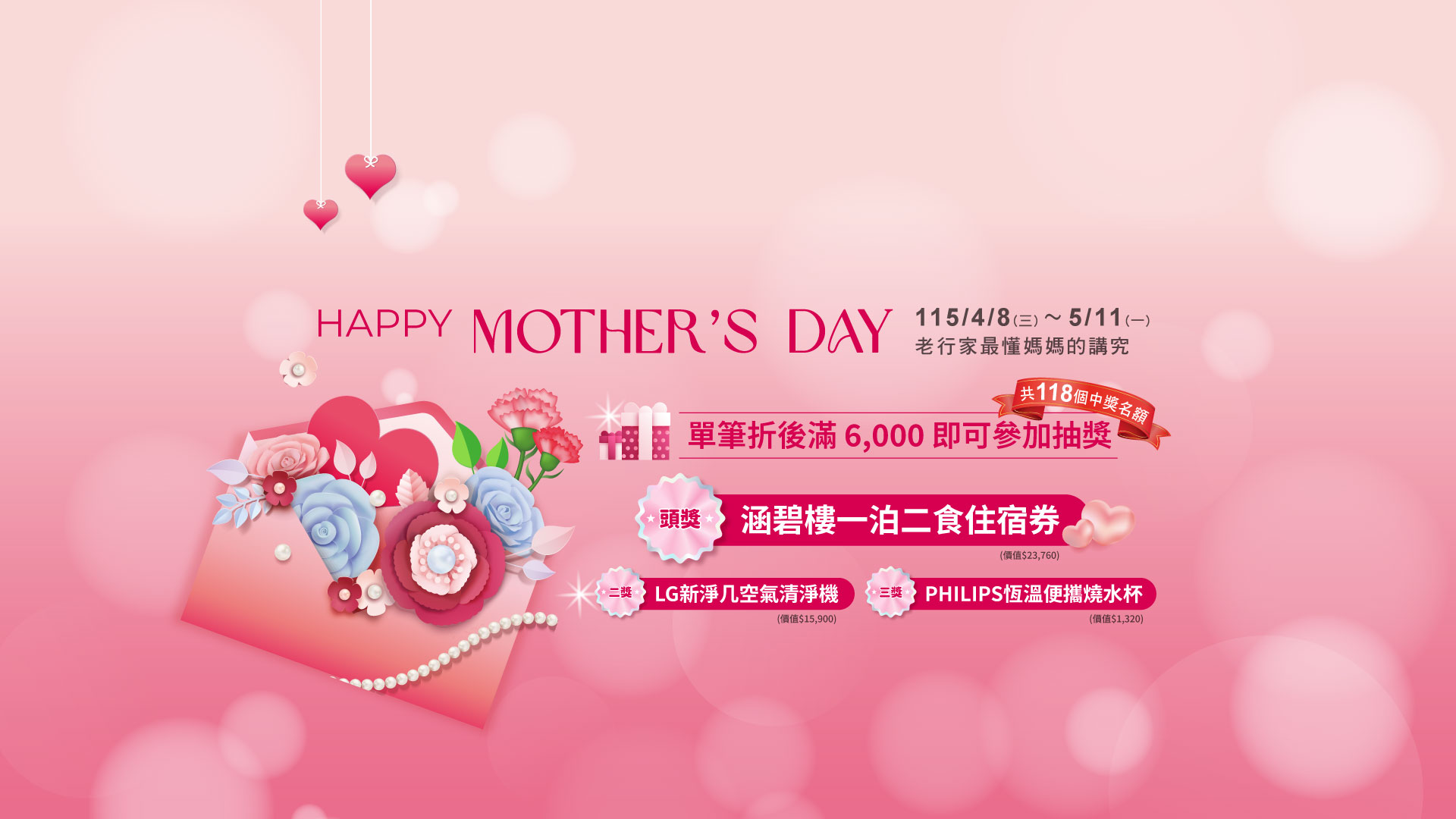 2025母親節滿額抽